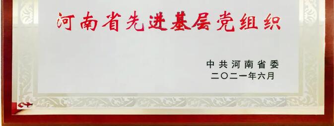 【新利荣誉】新利党委荣获省级先进基层党组织称号